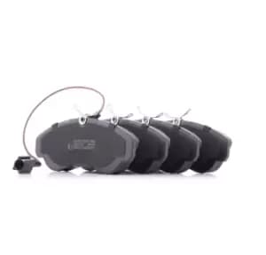 RIDEX Brake pad set Front Axle 402B0835 Brake pads,Brake pad set, disc brake FIAT,PEUGEOT,CITROEN,DUCATO Pritsche/Fahrgestell (230),DUCATO Bus (230)