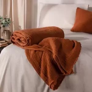 Yard Lark Large Throw Pecan