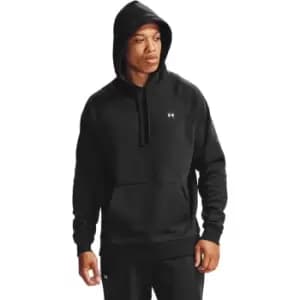 Under Armour Mens Rival Fleece Hoodie Black Fleece Top 4XL