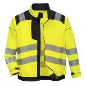 RS PRO Yellow Men Hi Vis Jacket, L