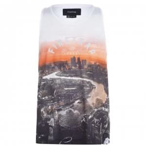 Firetrap Sub Vest Mens - London Skyline