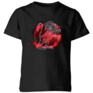 Harry Potter Gryffindor Geometric Kids T-Shirt - Black - 11-12 Years