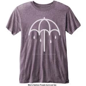 Bring Me The Horizon - Umbrella Unisex Medium T-Shirt - Purple