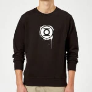 Justice League Graffiti Green Lantern Sweatshirt - Black - 5XL
