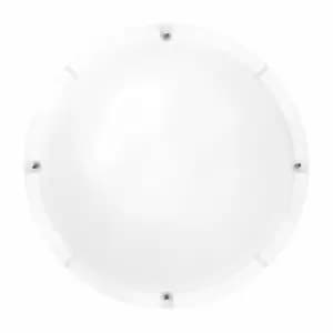 Thorn Lara 13W 300mm Integrated LED Bulkhead Black Cool White 3 Hour Emergency - 96666108