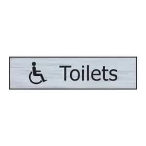 Toilets (with Disabled Symbol) - SSE (200 x 50mm)