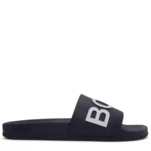 Hugo Boss Orange Bay Slide Sandals Black