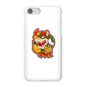 Nintendo Super Mario Bowser Kanji Phone Case - iPhone 8 - Snap Case - Gloss