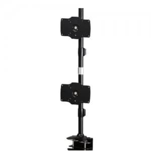 Amer AMR2C32V flat panel desk mount 81.3cm (32") Clamp Black