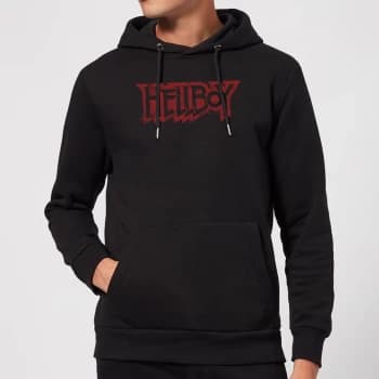 Hellboy Logo Hoodie - Black - S