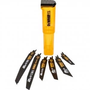 DEWALT DT2440L 6 Piece Extreme 2x Life Reciprocating Saw Blade Set