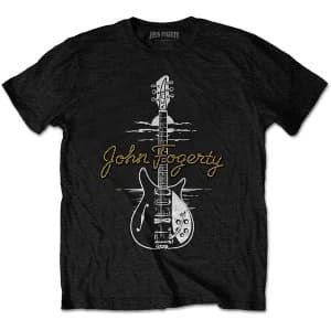 John Fogerty - Lasso Signature Unisex Large T-Shirt - Black