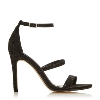 Head Over Heels Miahh Heeled Sandals - Black - 10