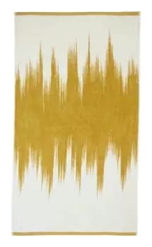 Harlequin Motion Bath Towel, Ochre