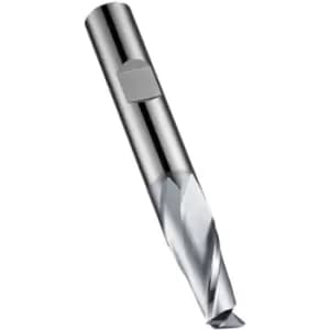 S812HB 12.00MM Carbide 2 Flute Short Series Slot Drill - Alcrona Coated DIN 6527L