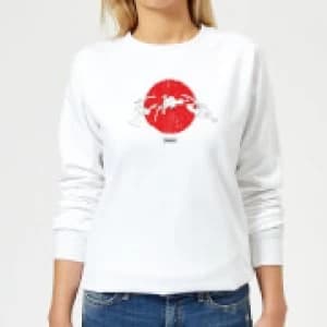 Samurai Jack Sunrise Womens Sweatshirt - White - L