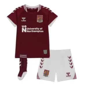 Hummel Northampton Town Minikit Childrens - Red