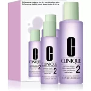 Clinique Difference Makers For Dry Combination Skin Gift Set (For Perfect Skin Cleansing)