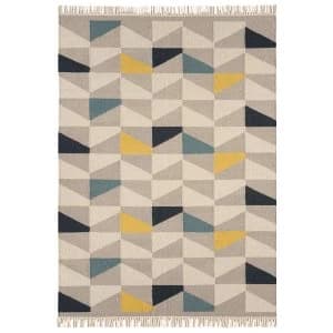 Asiatic Hackney Rug - 160 x 230cm - Mustard