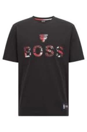 Hugo Boss X NBA Bulls T-Shirt Medium Black Size XL Men