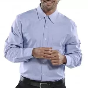 Oxford Shirt Long Sleeve Blue 16.5