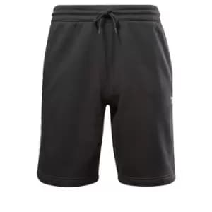 Reebok Identity Tape Shorts Mens - Black