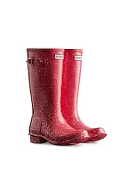 Hunter Unisex Giant Glitter Wellington Boots - Little Kid, Big Kid