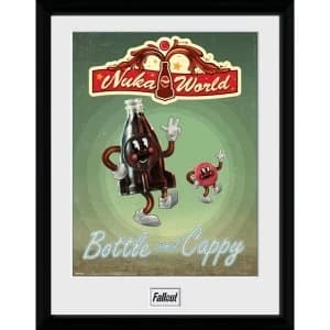 Fallout Bottle and Cappy Collector Print