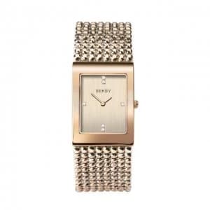 Seksy Gold Fashion Watch - 2724