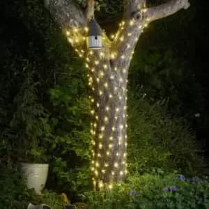 SuperBright LED Solar 5m Firefly Ultra String Light (50 Lights) Warm White