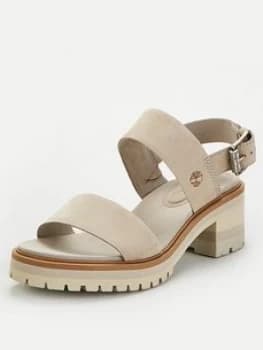 Timberland Violet Marsh 2 Band Chunky Heeled Sandal - Taupe