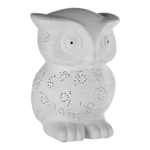 Interiors by PH Ceramic Owl Night Light, none