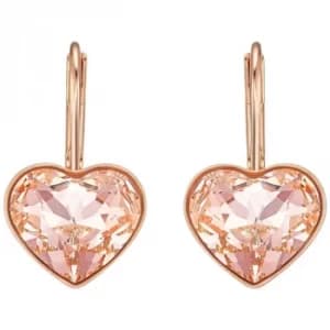 Swarovski Bella Heart Pierced Earrings