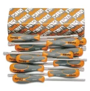 Beta Tools 944 BX/S12 12pc Deep Hi-Torque Nut-Spinner Long Series Set 009440062