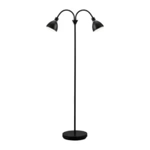 Ray Multi Arm Floor Lamp Black, E14