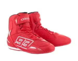 Alpinestars Austin Riding Shoes Bright Red White US 10
