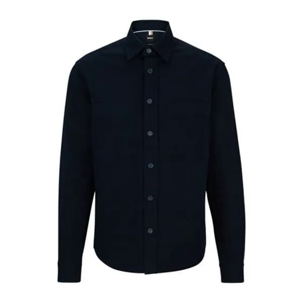 HUGO BOSS S-OWEN Double Pocket Shirt Dark Blue