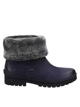 Hush Puppies Alice Boot - Navy, Size 4, Women