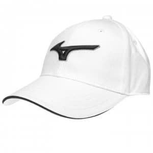 Mizuno Cotton Golf Cap Mens - White
