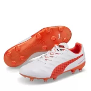 Puma King Platinum FG Football Boots - White