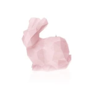 Light Pink Large Rabbit Candle