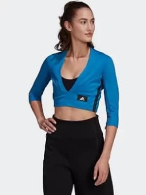 adidas Sportswear Mission Victory Long-sleeve Top, Black, Size S, Women