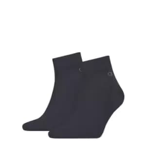 Calvin Klein quarter Socks 2 Pack Mens - Blue