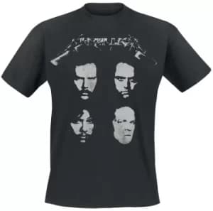 Metallica 4 Faces T-Shirt black
