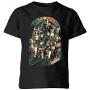 Marvel Avengers Infinity War Avengers Team Kids T-Shirt - Black - 11-12 Years