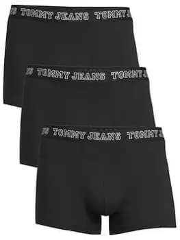 Tommy Jeans 3pk Trunk - Black Size M Men