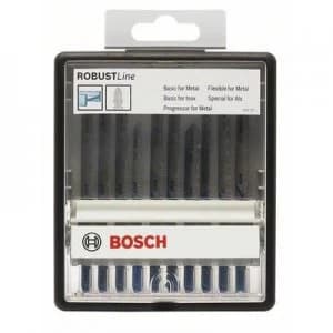 Stichsageblatt-Set Robust Line, Metal Expert T-shank, 10 Piece Bosch Accessories 2607010541 1 Set
