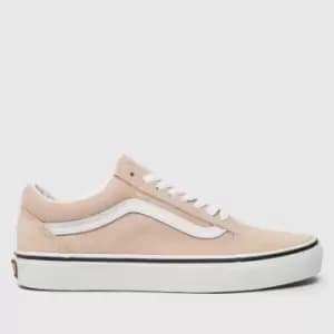 Vans Old Skool Trainers In Pale Pink