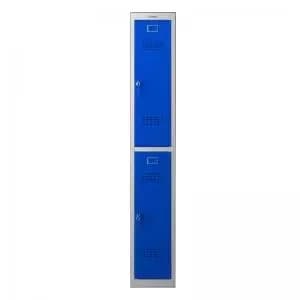 Phoenix PL Series PL1230GBK 1 Column 2 Door Personal Locker Grey
