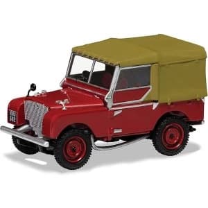 Corgi Land Rover Series 1 80" Poppy Red Diecast Model